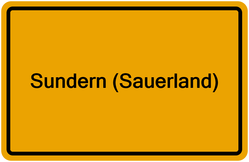 Handelsregister Sundern (Sauerland)